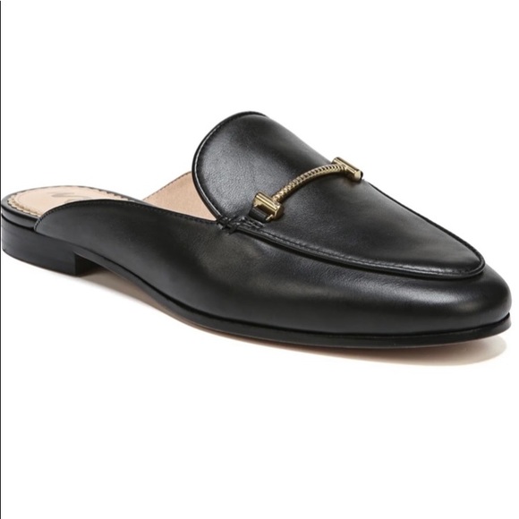 SAM EDELMAN ** Laurna Leather Mules Size 8-1/2 - Picture 1 of 8